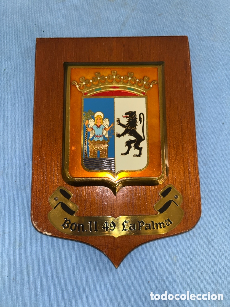 Antig&uuml;edades: METOPA ESCUDO BATALL&Oacute;N INFANTER&Iacute;A LIGERA II/49 LA PALMA