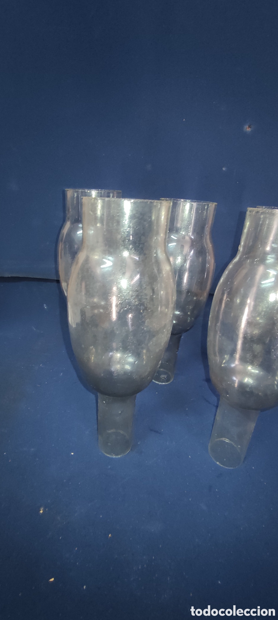 Antig&uuml;edades: Conjunto de 5 tulipas clasicas - Foto 4