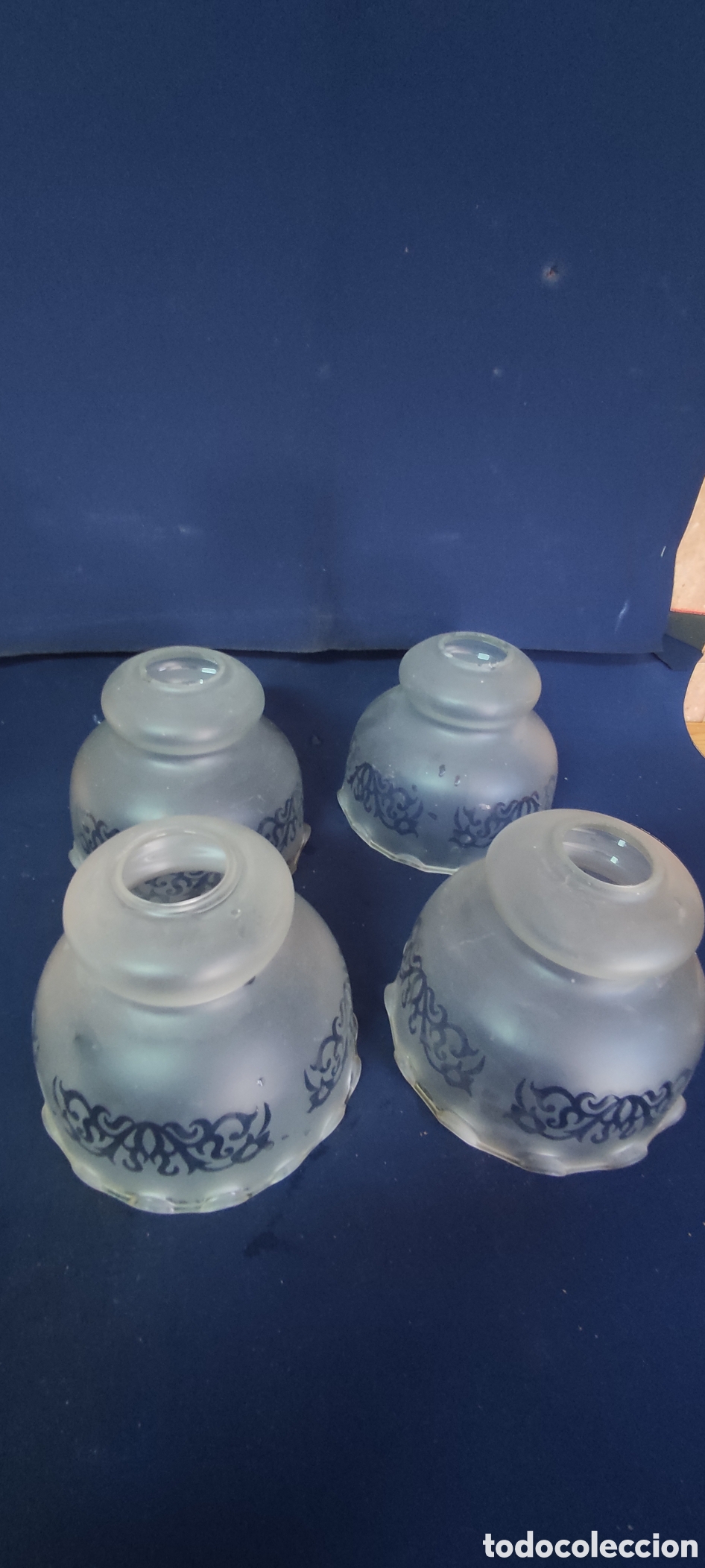 Antig&uuml;edades: Conjunto de 4 tulipas clasicas - Foto 6