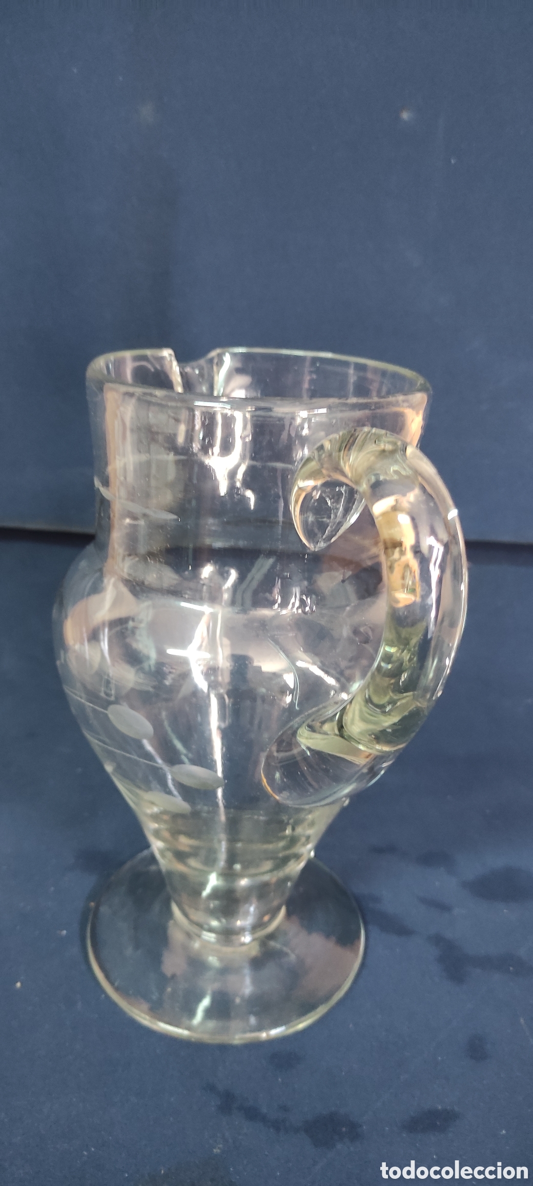 Antig&uuml;edades: Jarra de cristal tallado - Foto 6