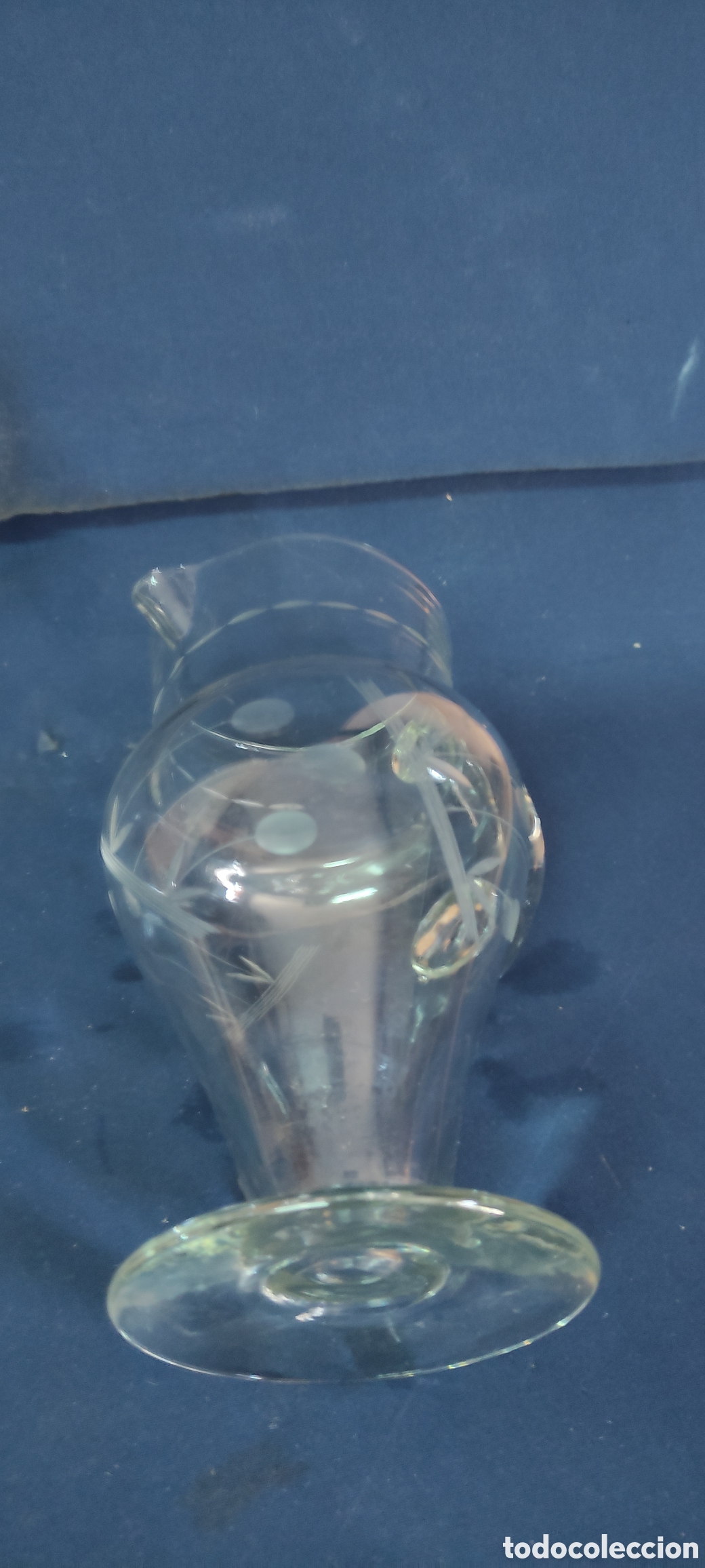 Antig&uuml;edades: Jarra de cristal tallado - Foto 7
