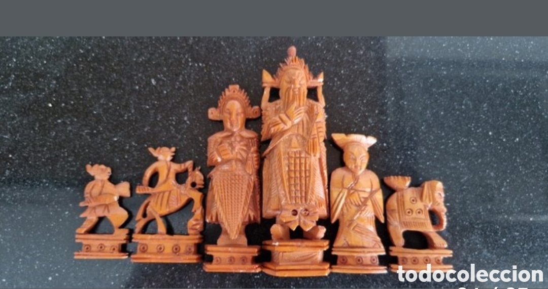 Antig&uuml;edades: Ajedrez Chino materiales nobles - Foto 4