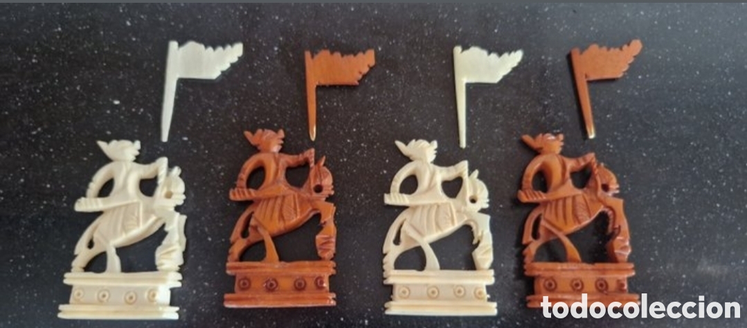 Antig&uuml;edades: Ajedrez Chino materiales nobles - Foto 10