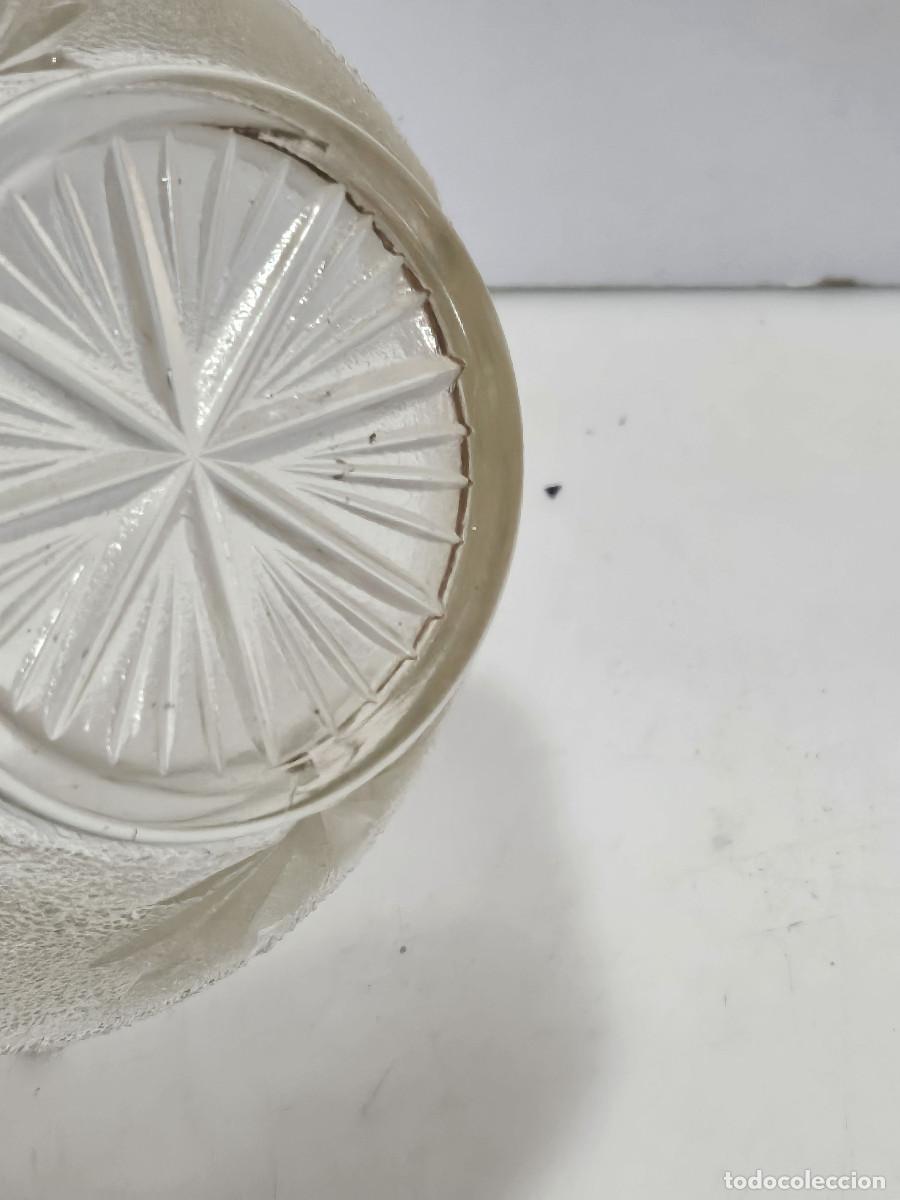 Antig&uuml;edades: cuenco de cristal labrado - Foto 3