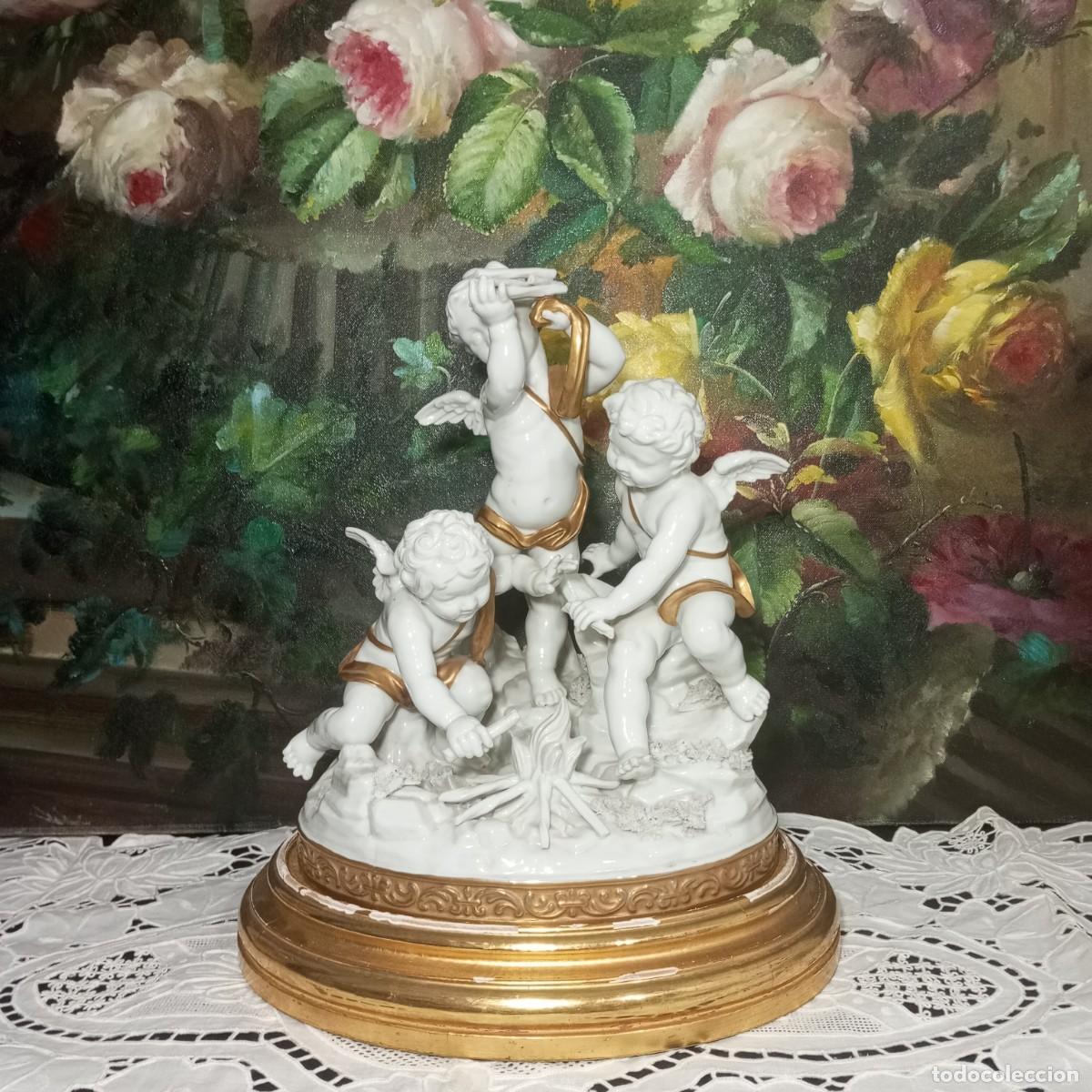 Antig&uuml;edades: FIGURA DE PORCELANA DE ALGORA - Foto 1