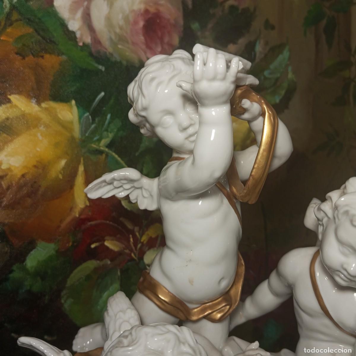 Antig&uuml;edades: FIGURA DE PORCELANA DE ALGORA - Foto 4