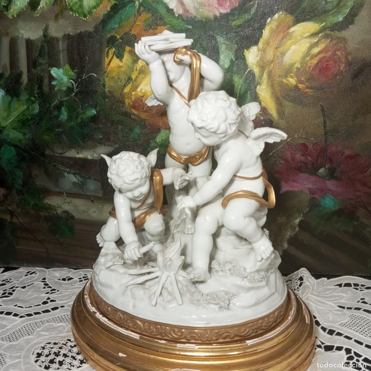 Antig&uuml;edades: FIGURA DE PORCELANA DE ALGORA - Foto 5