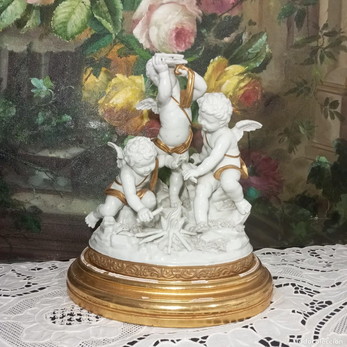 Antig&uuml;edades: FIGURA DE PORCELANA DE ALGORA - Foto 6