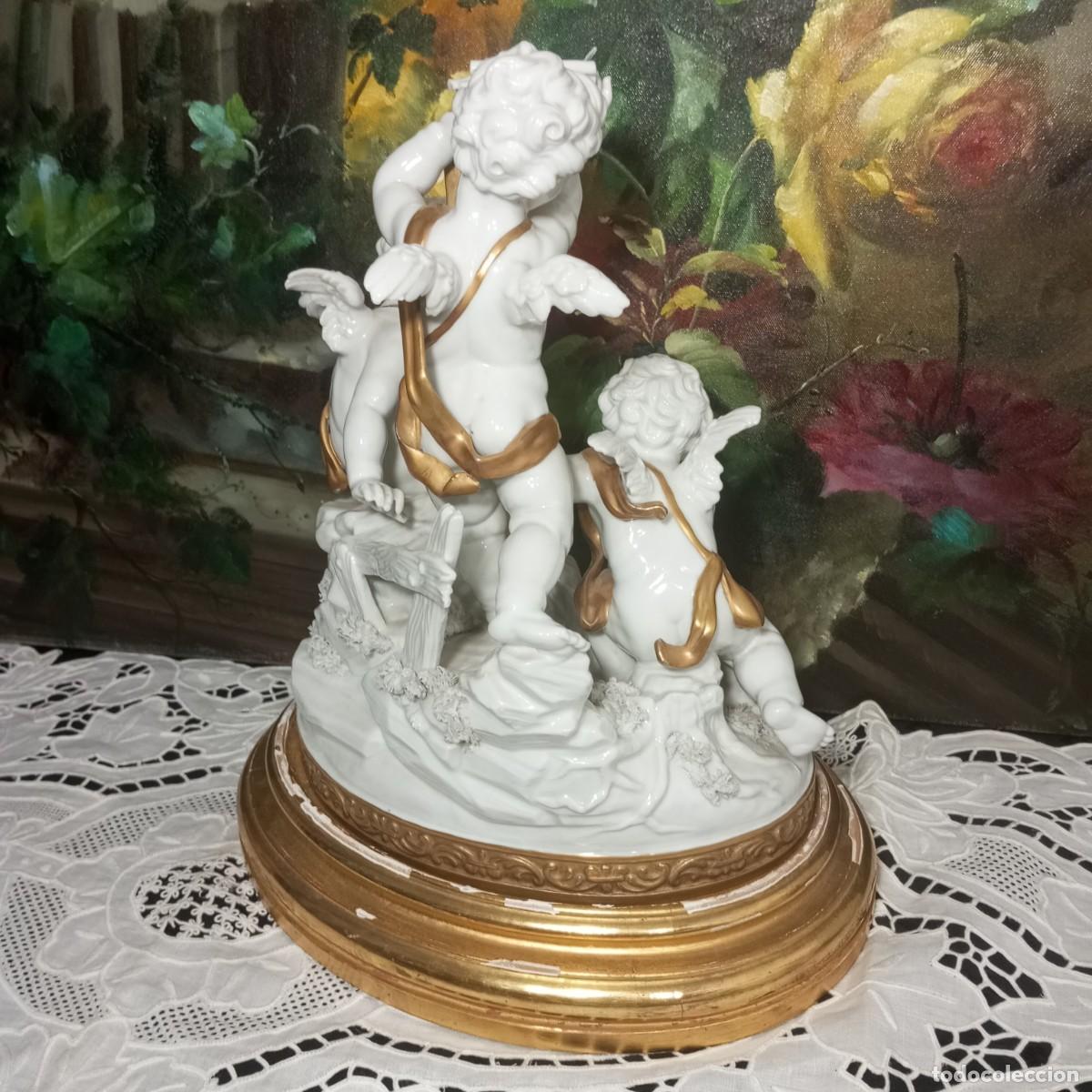 Antig&uuml;edades: FIGURA DE PORCELANA DE ALGORA - Foto 8