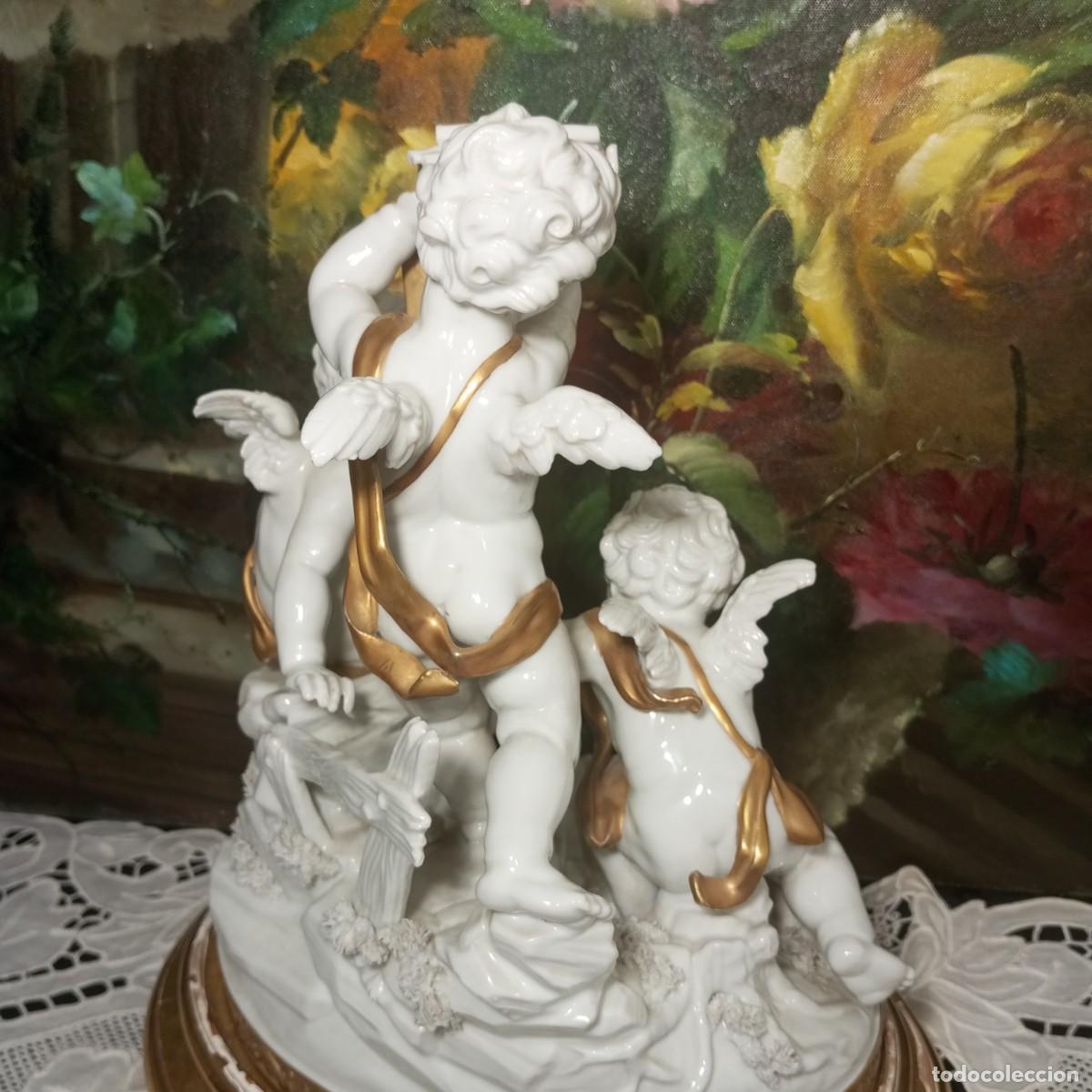 Antig&uuml;edades: FIGURA DE PORCELANA DE ALGORA - Foto 9