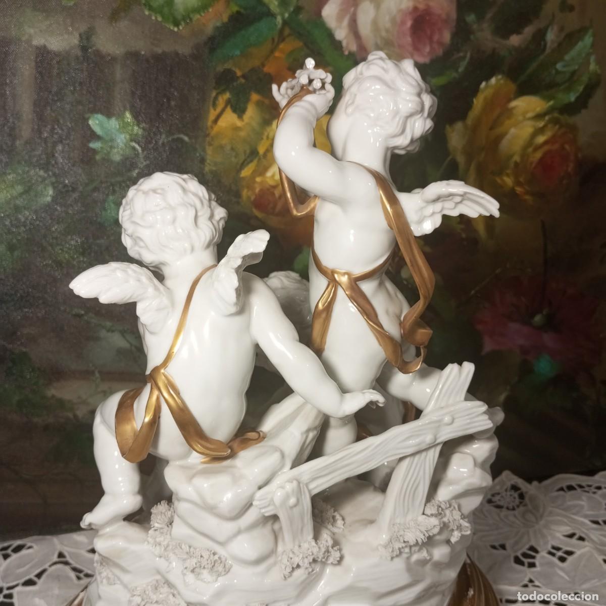 Antig&uuml;edades: FIGURA DE PORCELANA DE ALGORA - Foto 11