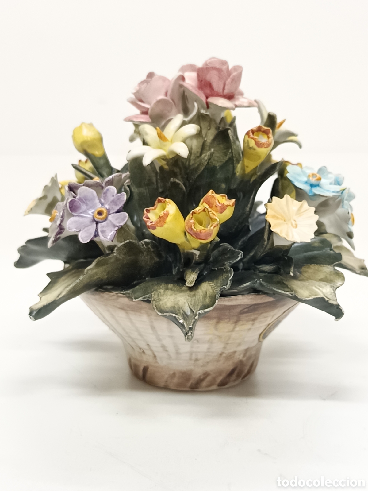 Antig&uuml;edades: Flores Capodimonte Celani - Foto 4