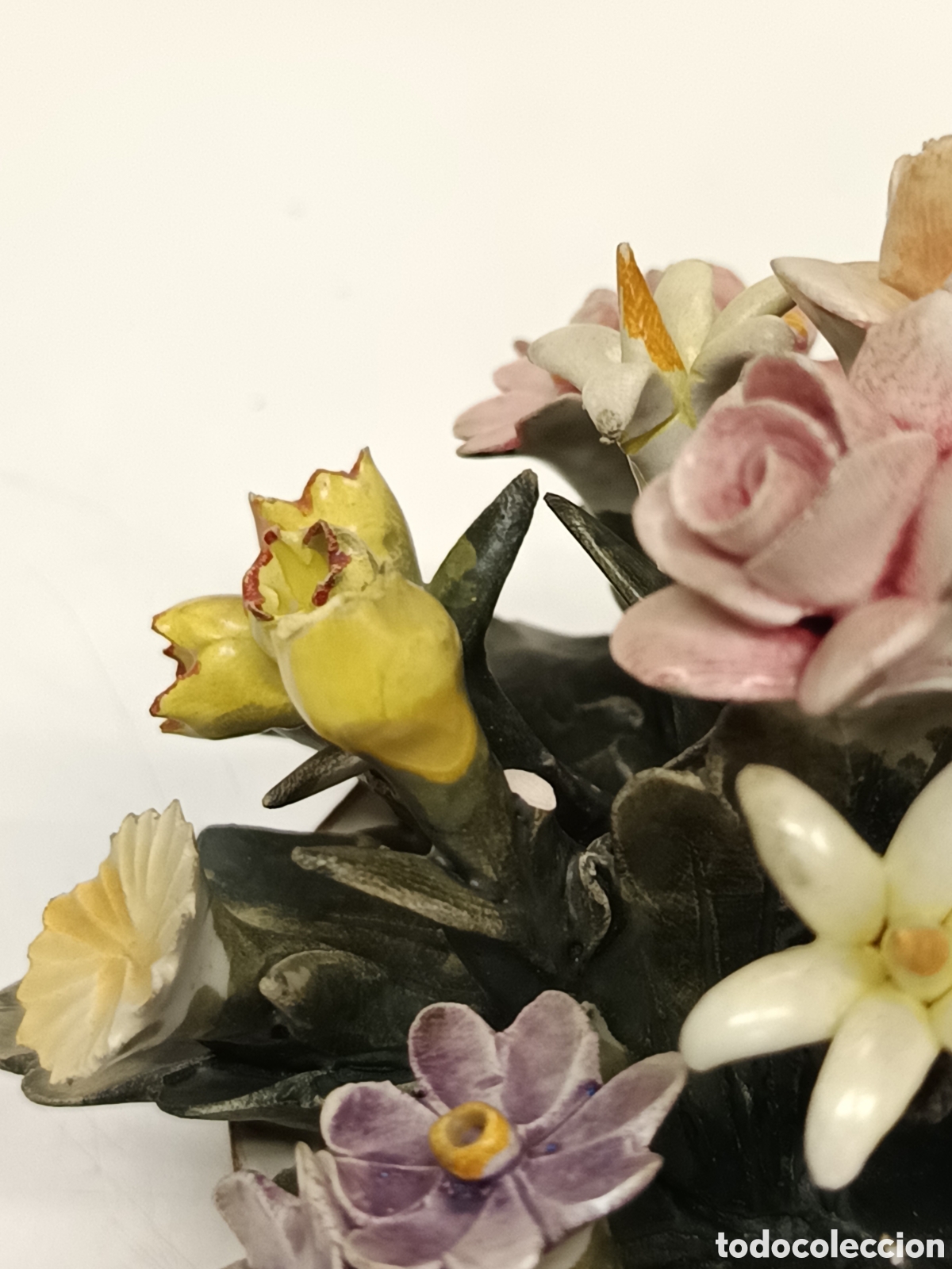 Antig&uuml;edades: Flores Capodimonte Celani - Foto 6
