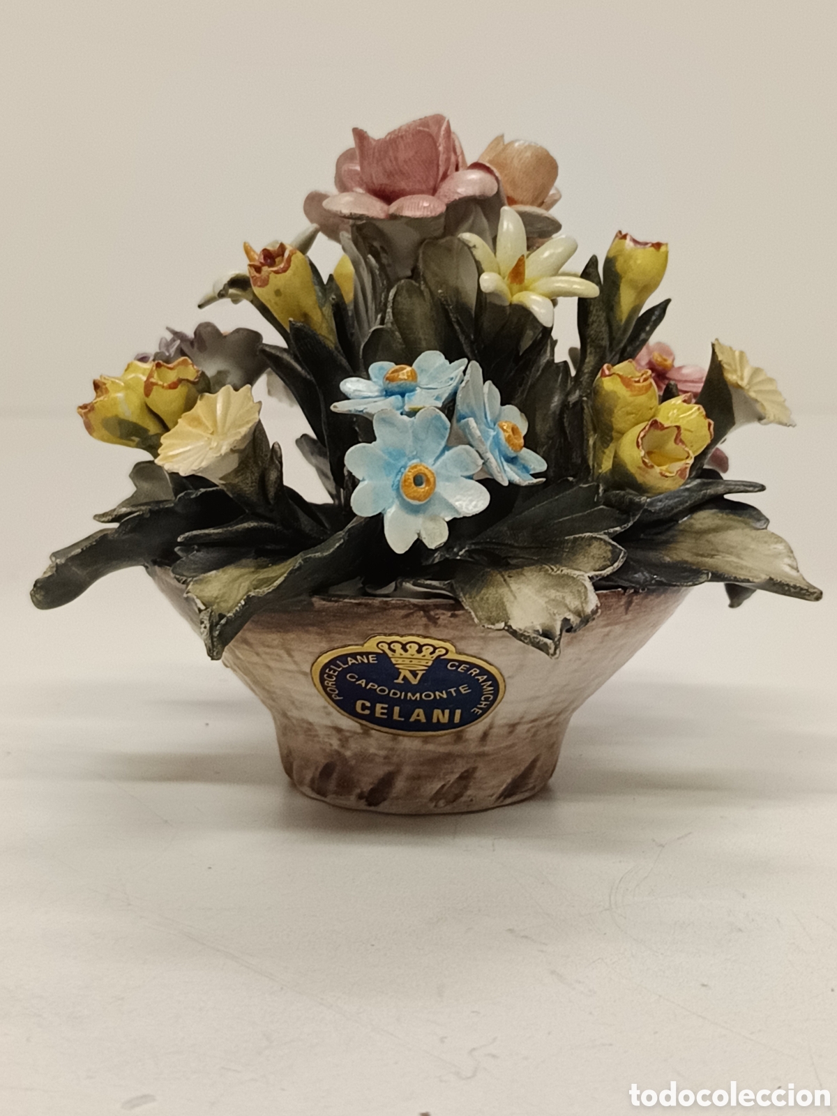 Antig&uuml;edades: Flores Capodimonte Celani - Foto 1