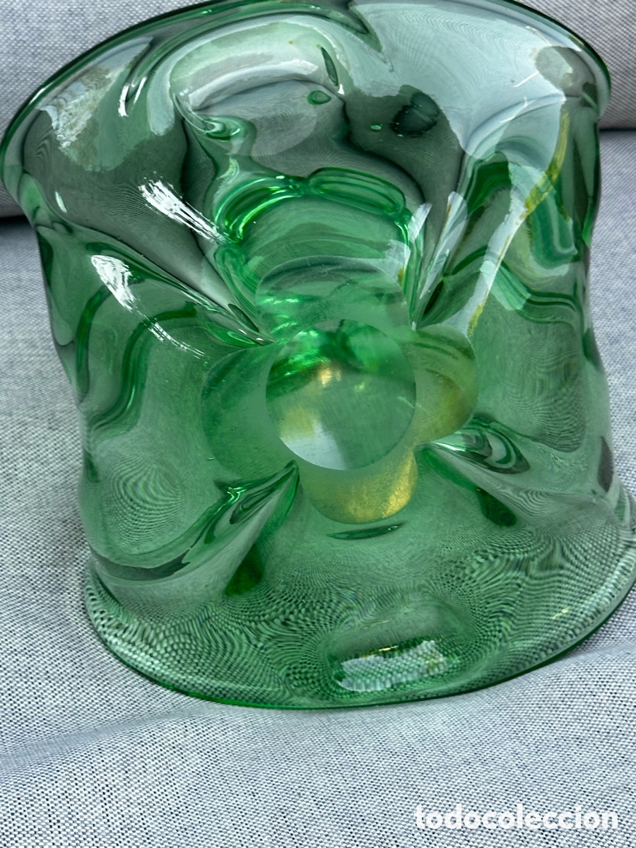 Antig&uuml;edades: CENTRO DE MESA CRISTAL DE MURANO - Foto 5