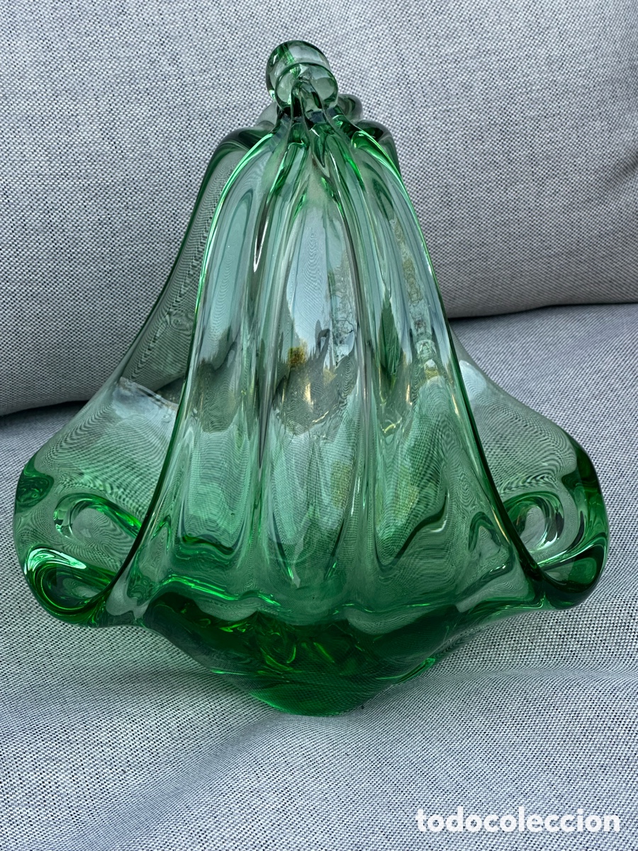 Antig&uuml;edades: CENTRO DE MESA CRISTAL DE MURANO - Foto 1