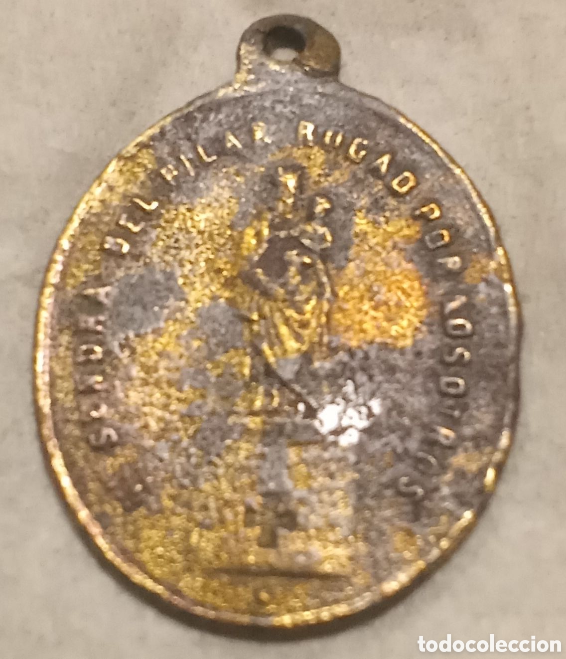 Antig&uuml;edades: MEDALLA RELIGIOSA DE NUESTRA SE&Ntilde;ORA DEL - Foto 1