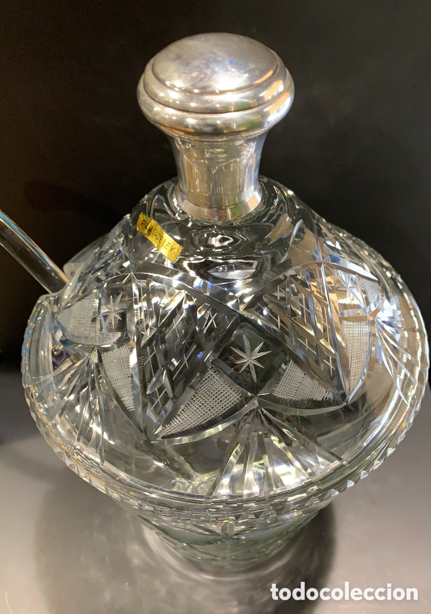 Antig&uuml;edades: Ponchera de Cristal de Bohemia - Foto 4