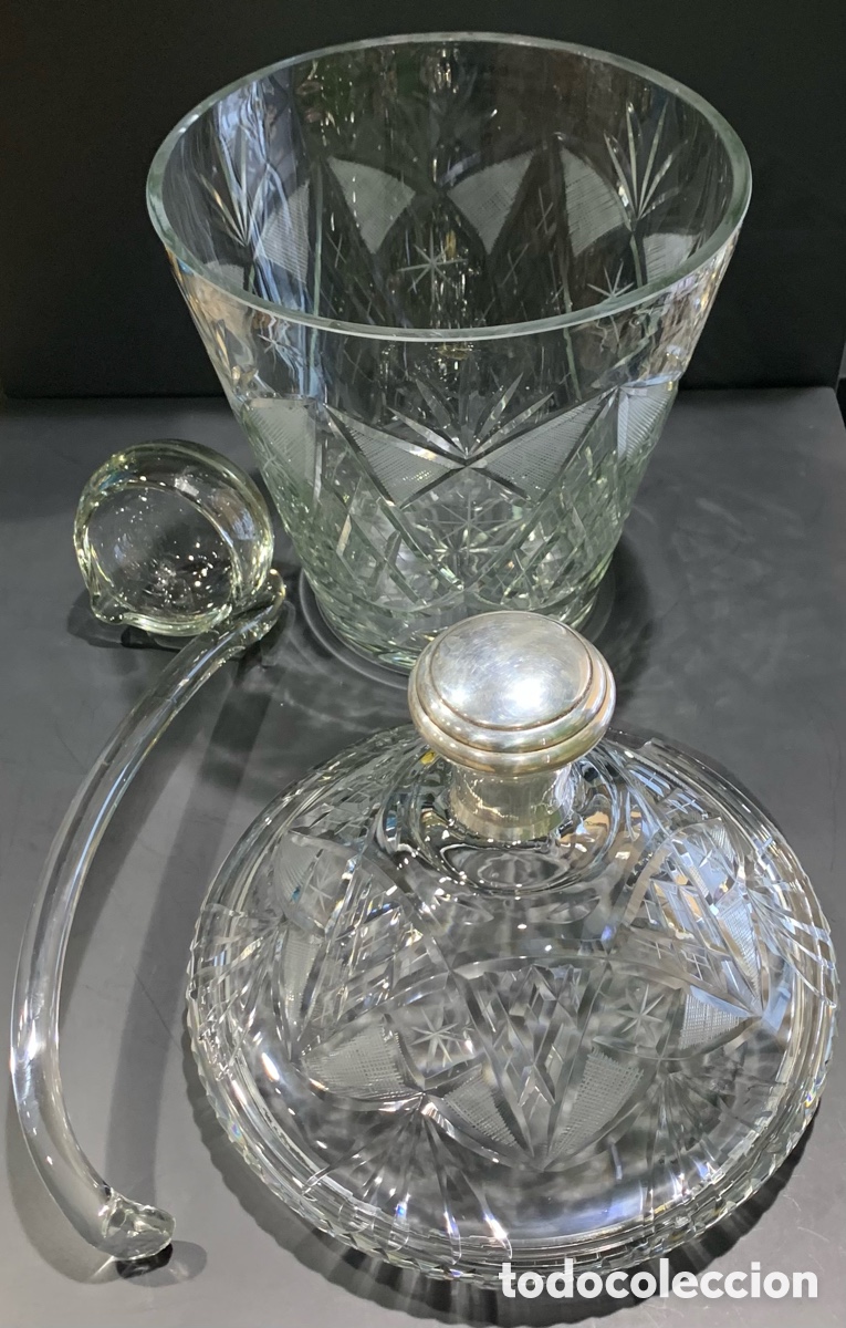 Antig&uuml;edades: Ponchera de Cristal de Bohemia - Foto 9