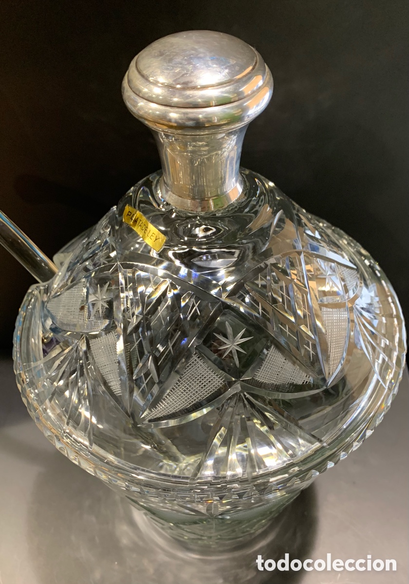 Antig&uuml;edades: Ponchera de Cristal de Bohemia - Foto 10