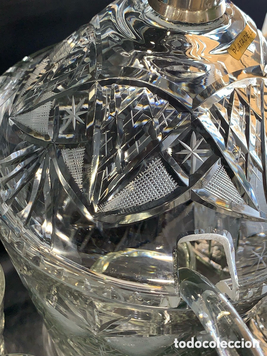 Antig&uuml;edades: Ponchera de Cristal de Bohemia - Foto 11