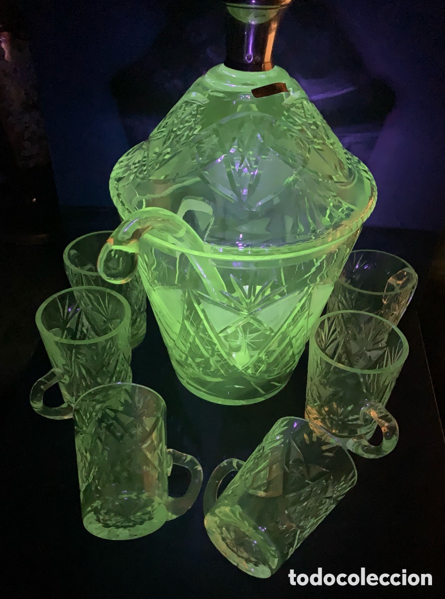 Antig&uuml;edades: Ponchera de Cristal de Bohemia - Foto 12
