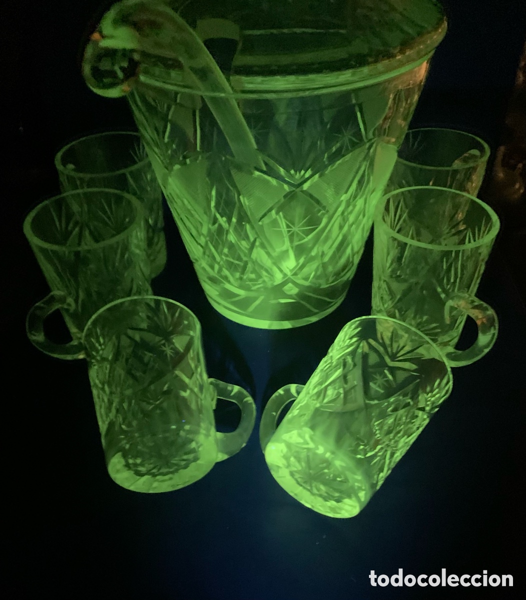 Antig&uuml;edades: Ponchera de Cristal de Bohemia - Foto 13