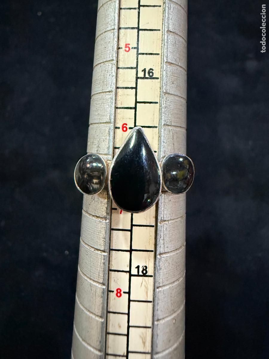 Antig&uuml;edades: ANILLO DE PLATA CONTRASTADA - - Foto 1