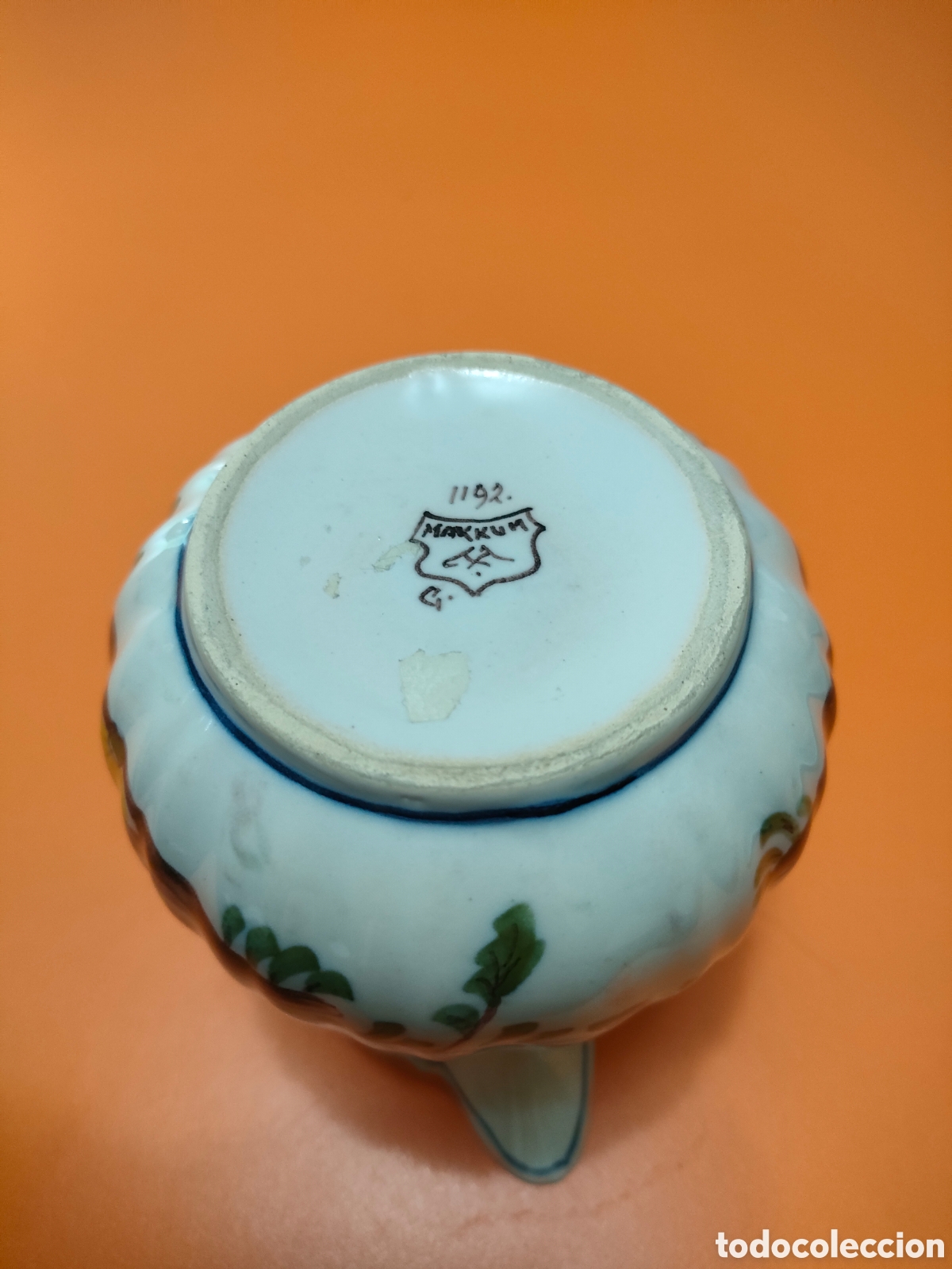 Antig&uuml;edades: Peque&ntilde;a jarrita delft sxix - Foto 3