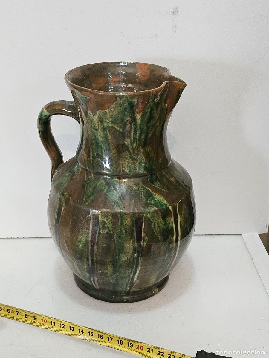 Antig&uuml;edades: jarra de ceramica antigua - Foto 1