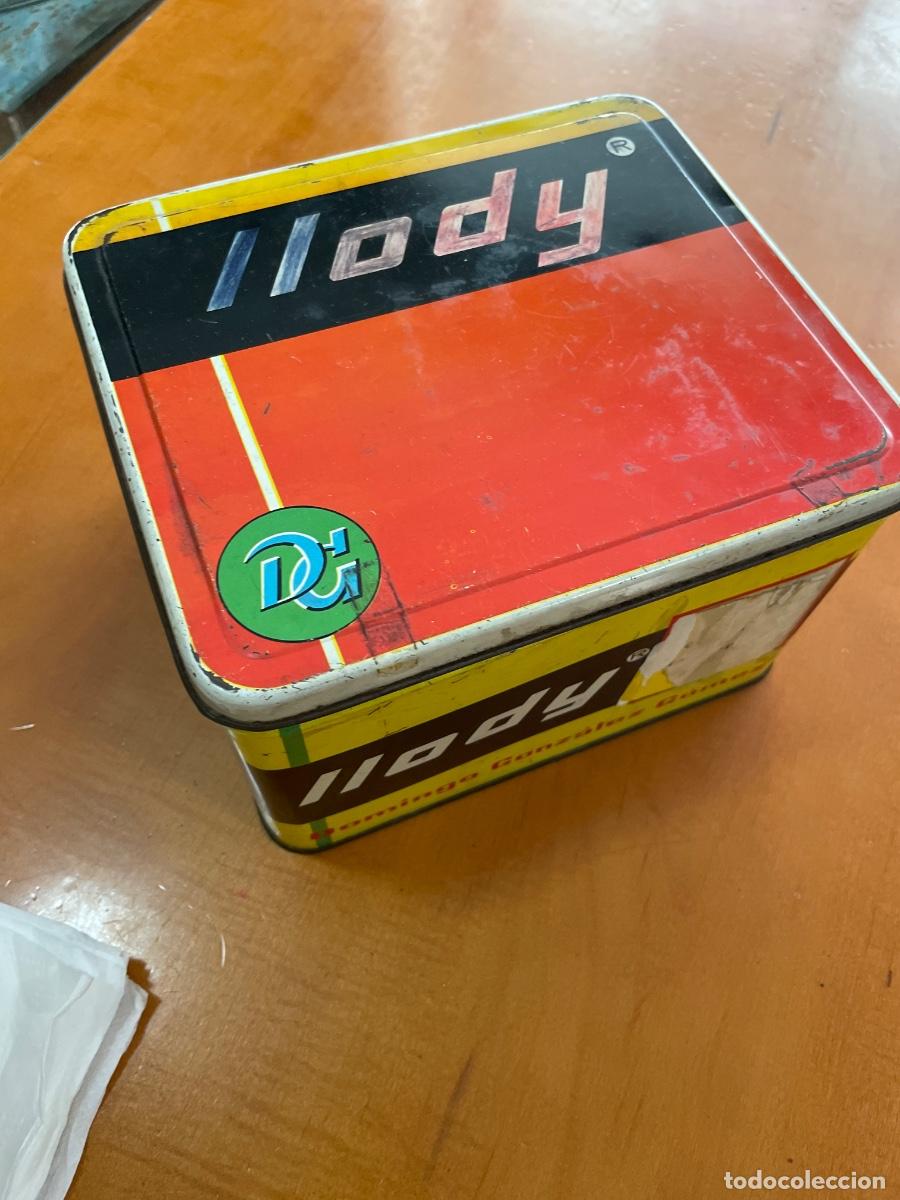 Antig&uuml;edades: CAJA CHAPA INFUSIONES LLODY - Foto 3