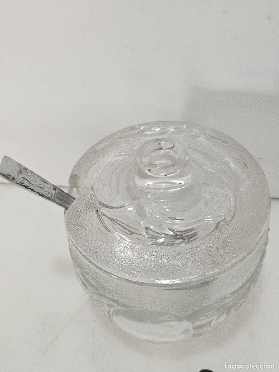 Antig&uuml;edades: azucarero de cristal - Foto 1