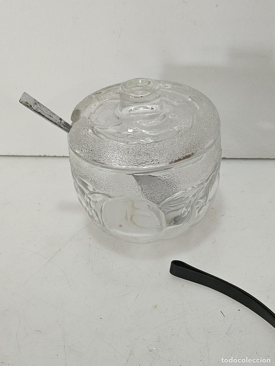 Antig&uuml;edades: azucarero de cristal - Foto 2