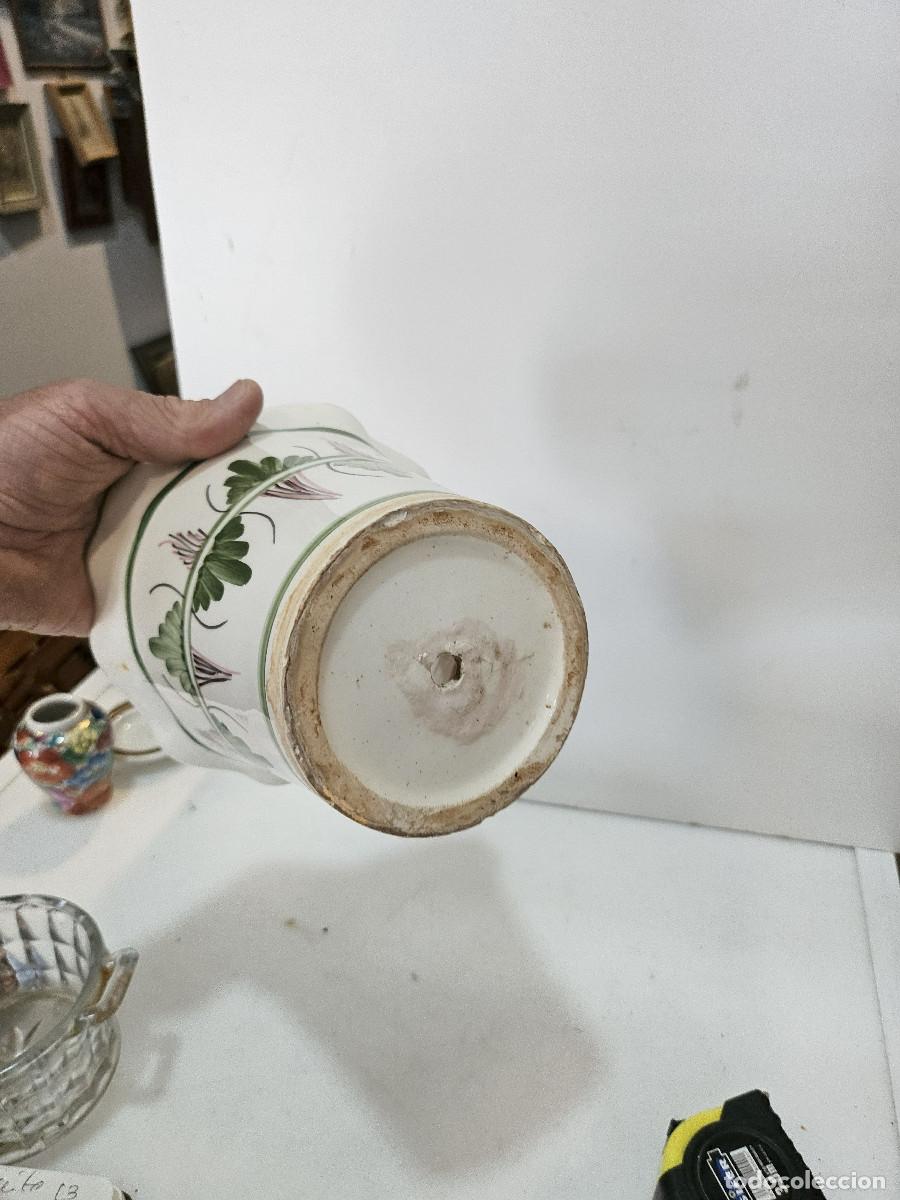 Antig&uuml;edades: maceta de ceramica antigua - Foto 4
