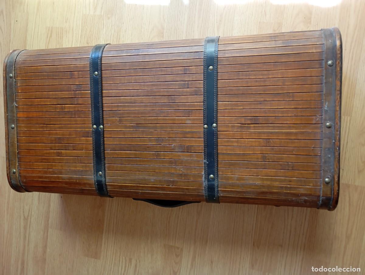 Antig&uuml;edades: BA&Uacute;L de madera. Para decoraci&oacute;n y almacenaje - Foto 1