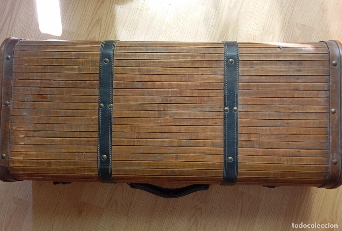 Antig&uuml;edades: BA&Uacute;L de madera. Para decoraci&oacute;n y almacenaje - Foto 3