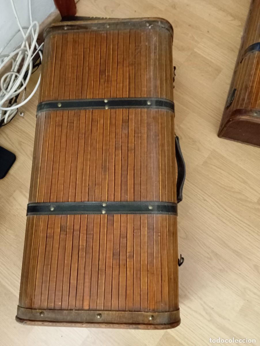 Antig&uuml;edades: BA&Uacute;L de madera. Para decoraci&oacute;n y almacenaje - Foto 4