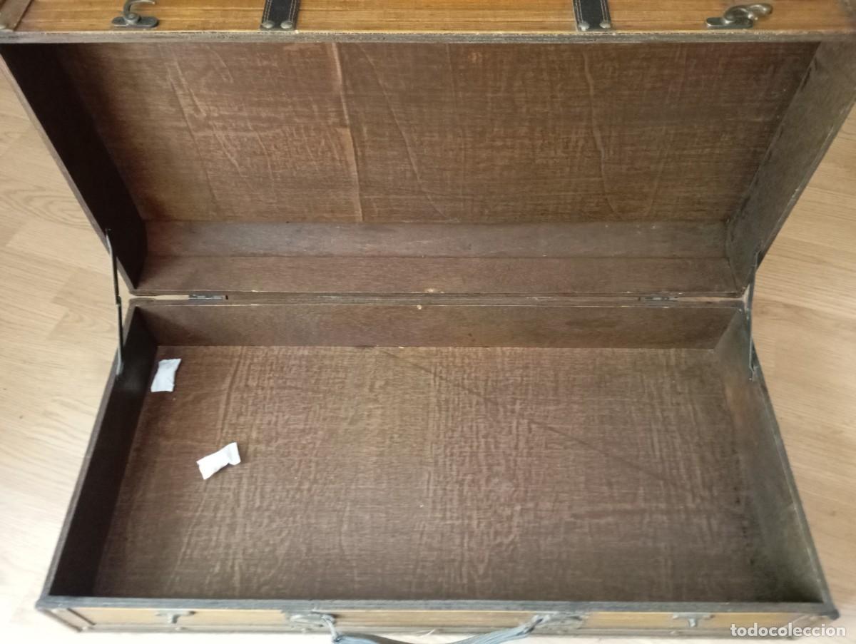 Antig&uuml;edades: BA&Uacute;L de madera. Para decoraci&oacute;n y almacenaje - Foto 8