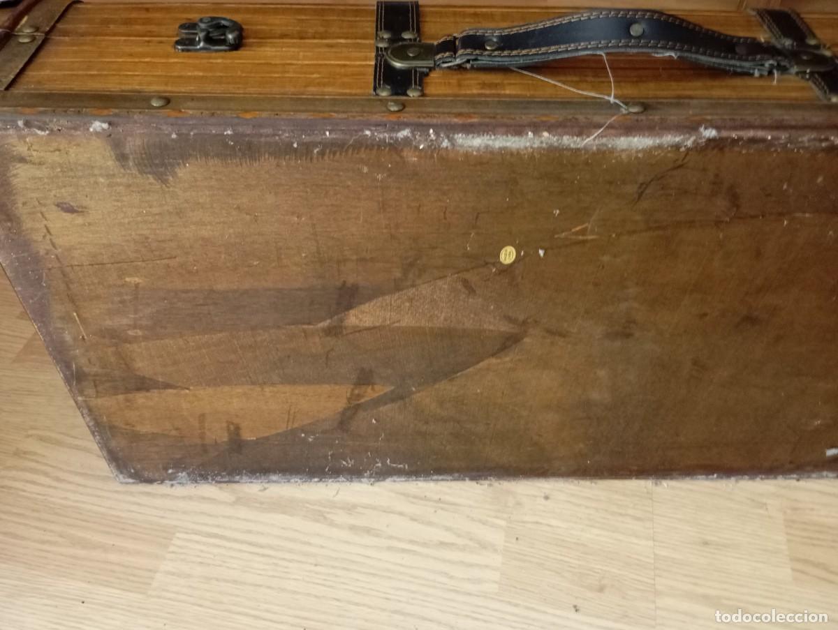 Antig&uuml;edades: BA&Uacute;L de madera. Para decoraci&oacute;n. - Foto 4
