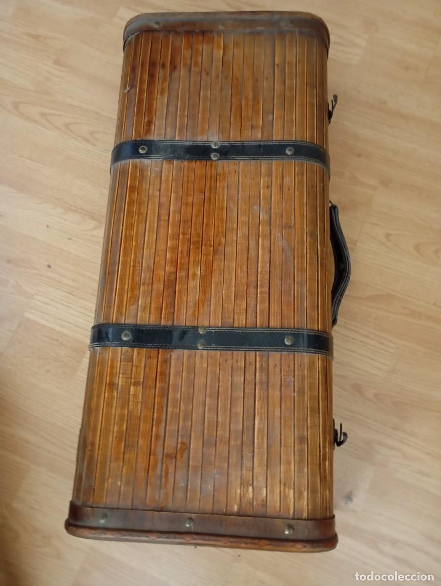 Antig&uuml;edades: BA&Uacute;L de madera. Para decoraci&oacute;n. - Foto 7