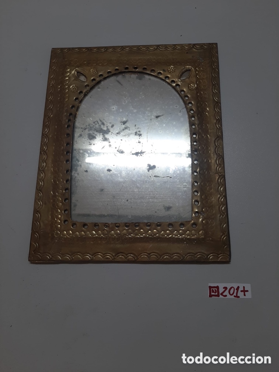 Antig&uuml;edades: Mini espejo marroqu&iacute;e antiguo - Foto 1