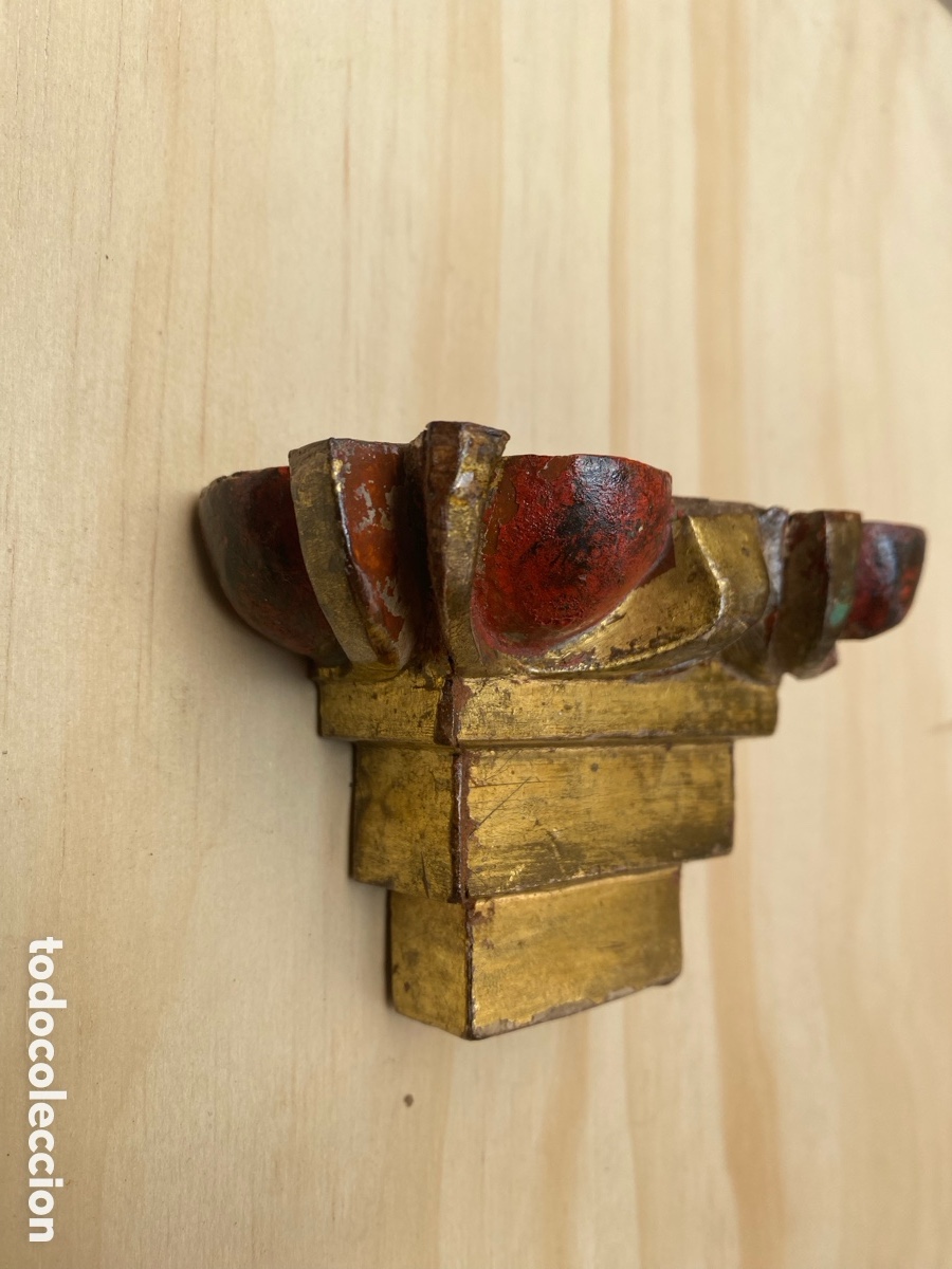 Antig&uuml;edades: M&eacute;nsula antigua de madera. - Foto 2