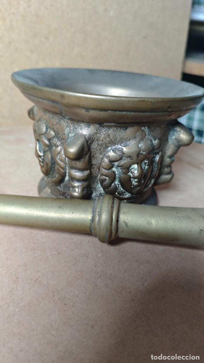 Antig&uuml;edades: ALMIREZ CON MORTERO DE BRONCE - Foto 2