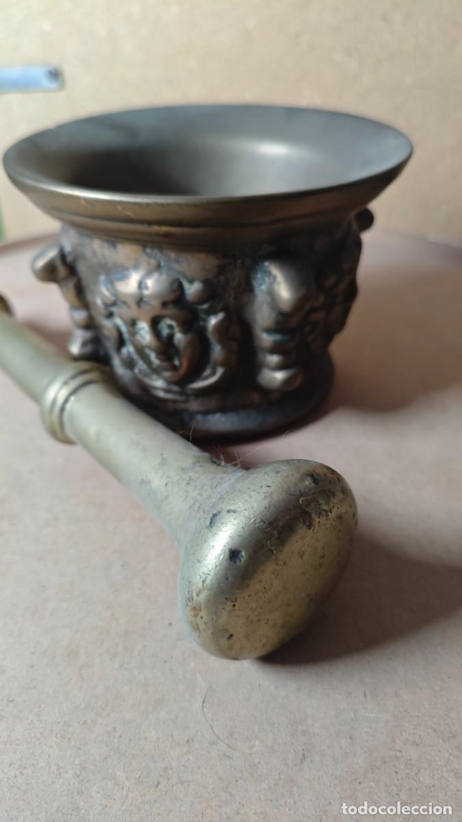 Antig&uuml;edades: ALMIREZ CON MORTERO DE BRONCE - Foto 3