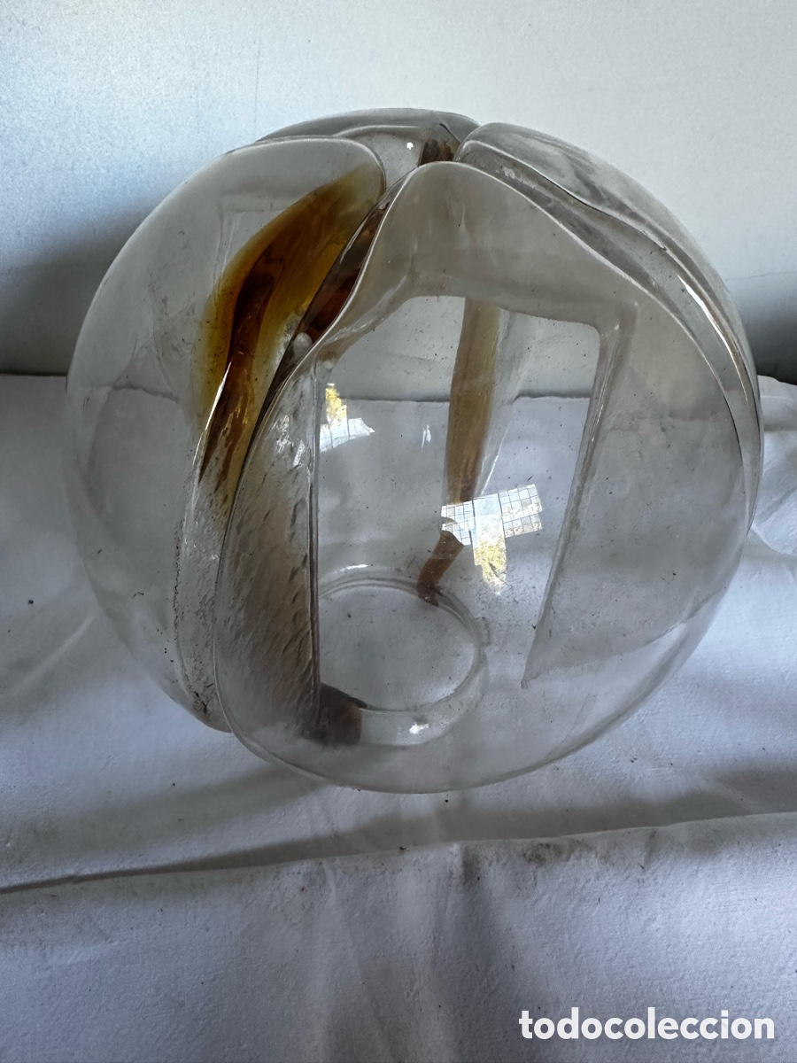 Antig&uuml;edades: TULIPA CRISTAL MURANO MAZZEGA - Foto 4