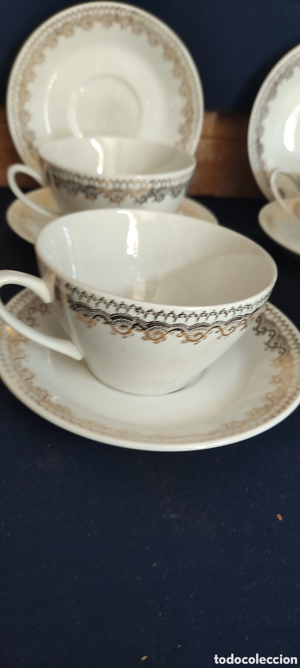 Antig&uuml;edades: Juego de caf&eacute; Porcelanit - Foto 3