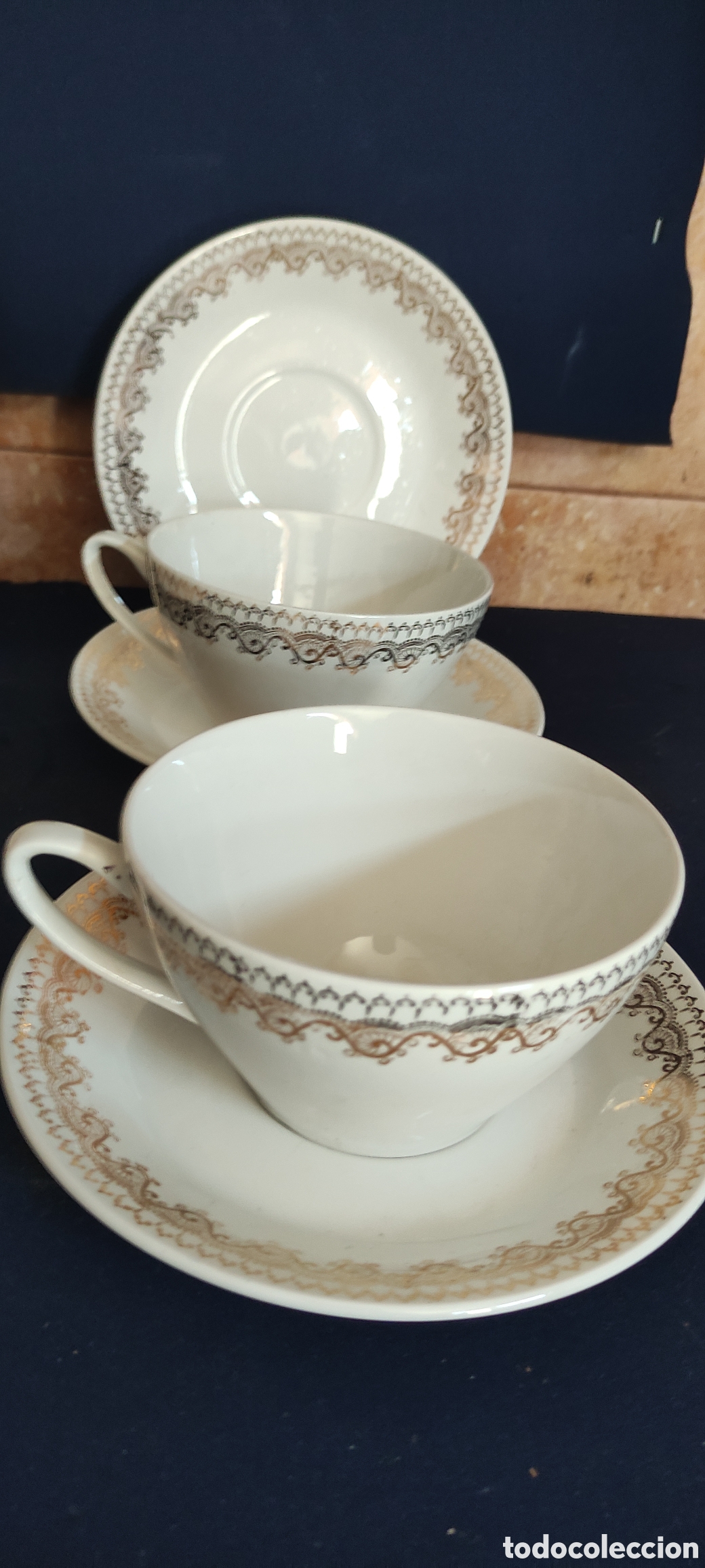 Antig&uuml;edades: Juego de caf&eacute; Porcelanit - Foto 4