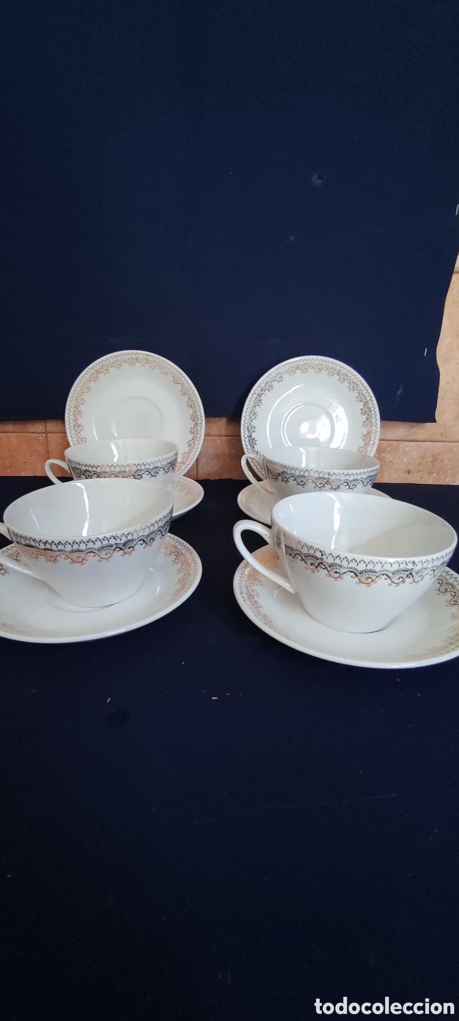 Antig&uuml;edades: Juego de caf&eacute; Porcelanit - Foto 8