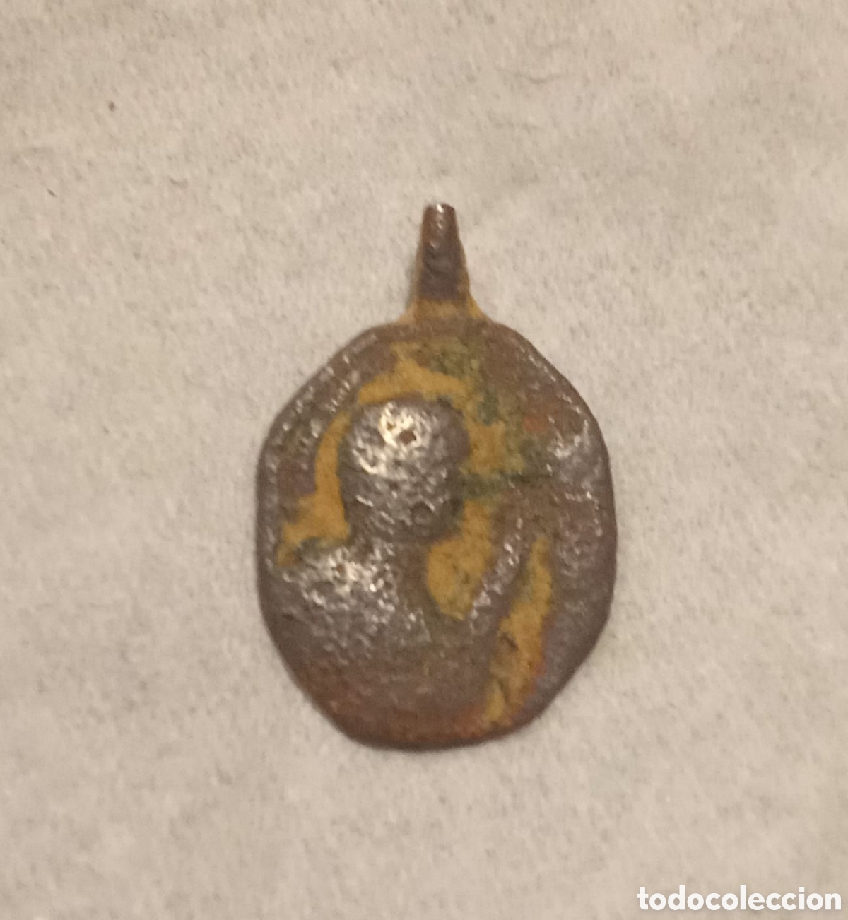 Antig&uuml;edades: MEDALLA RELIGIOSA DE BRONCE - Foto 1