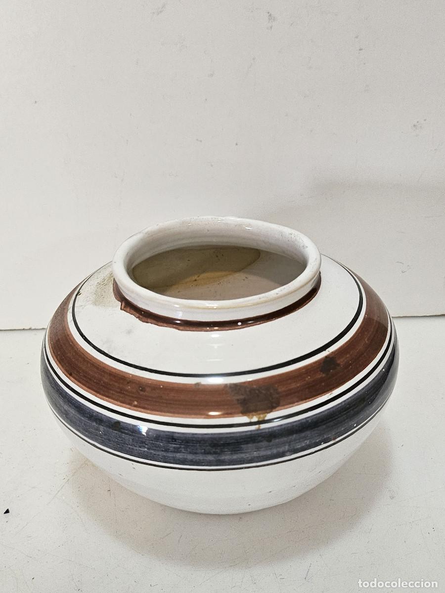Antig&uuml;edades: jarron de ceramica antiguo - Foto 2